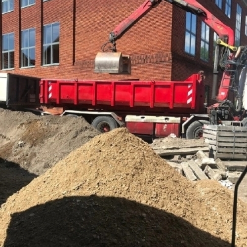 Kloakarbejde ved bolig i Slagelse