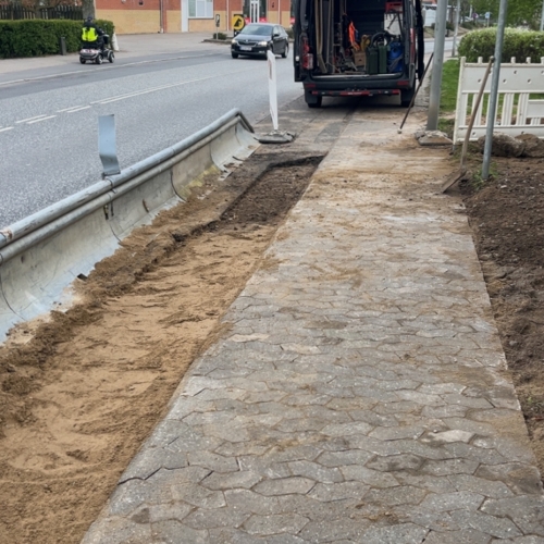 Belægning udført med fokus på kvalitet
