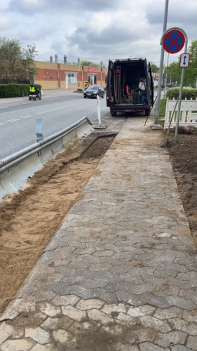 Belægning udført med fokus på kvalitet