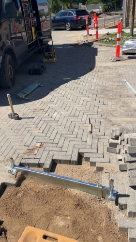 Ny indkørsel i Slagelse